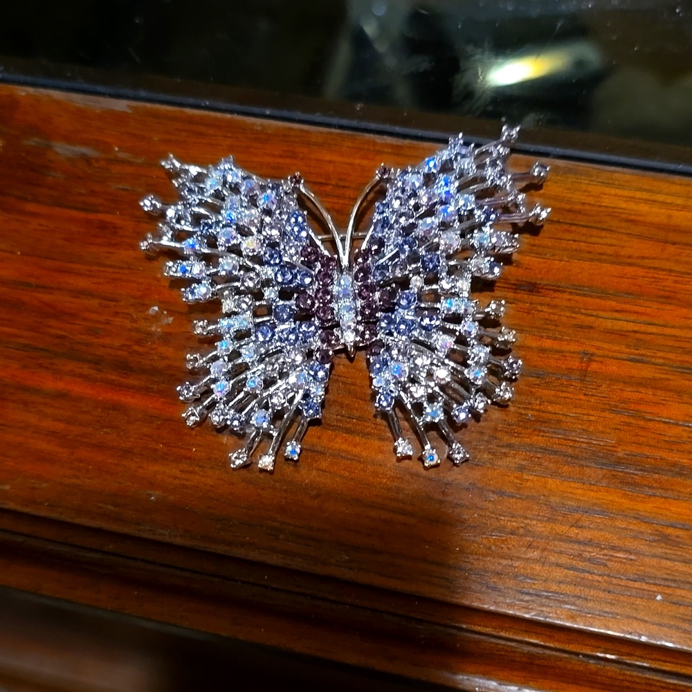 Nolan Miller Vintage butterfly brooch